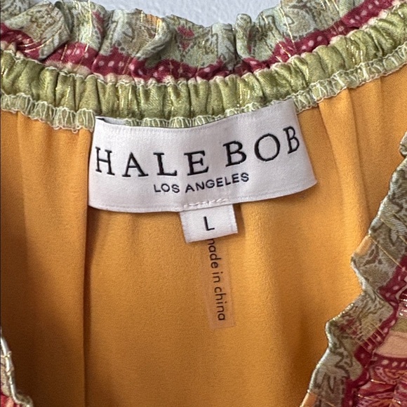Hale Bob off the shoulder silk top - Picture 6 of 11